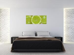 Kép - citrom szelet (120x50 cm)