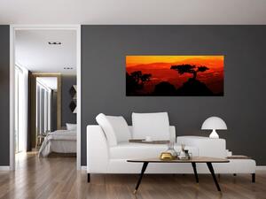 Kép - naplemente (120x50 cm)