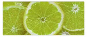 Kép - citrom szelet (120x50 cm)
