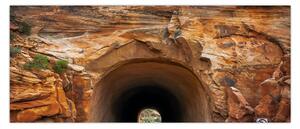 Kép - alagút a sziklaban (120x50 cm)