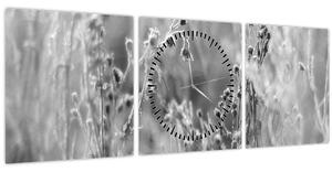 Kép - Wild Meadow (órával) (90x30 cm)