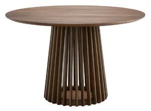 Asztal Springfield 235, Dió, 76cm, Természetes fa furnér, Közepes sűrűségű farostlemez, Váz anyaga