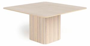 Asztal Springfield A129, Világosbarna, 75x140x140cm, Közepes sűrűségű farostlemez