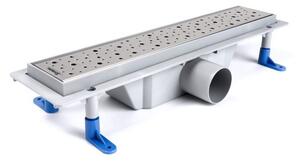Beltéri zuhanyfolyóka 40 cm Drops ráccsal