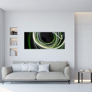 Kép zöld vonalak (120x50 cm)