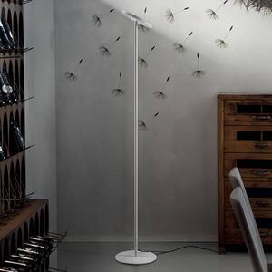 Linea Light LED állólámpa Joshua fehér, dimmelhető, Fehér / opál, Nappali / Étkező, fém, Modern