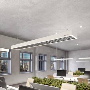 Arcchio Susi LED irodai függőlámpa, fehér, 120 cm, 4,000K, DALI, dimmelhető, Fehér / opál, Dolgozószoba / Iroda, Alumínium, Modern