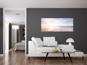Homokos tengerpart képe (120x50 cm)