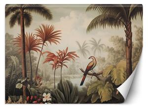 Gario Fotótapéta Trópusi madár a dzsungelben Anyag: Vlies, Méret: 200 x 140 cm