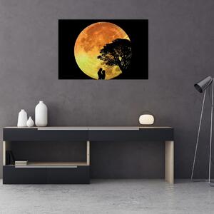 Árnyékok a holdfényben képe (90x60 cm)