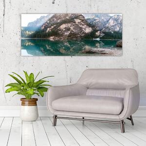 Kép egy hegyi tóról (120x50 cm)