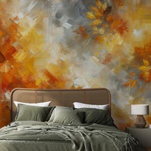 Fotótapéta - Őszi narancsos absztrakció (147x102 cm)