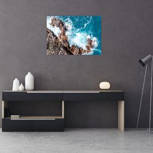 Kép a sziklák és a tenger (70x50 cm)
