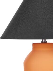 Narancssárga kerámia asztali lámpa 52 cm RODEIRO