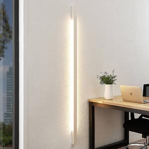 Arcchio Ivano LED fali lámpa, 170 cm, fehér, Fehér / opál, Folyosó, Alumínium, Modern