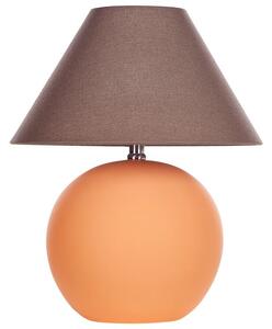 Narancssárga kerámia asztali lámpa 41 cm LIMIA