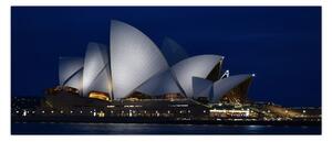 Sydney éjszakai kép (120x50 cm)
