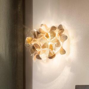 Slamp Clizia Mama Non fali 32x28cm arany, dimmelhető, Sárgaréz / arany, Nappali / Étkező, Műanyag, Dizájn