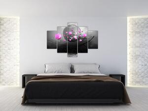 Rózsaszín gömbök képe (150x105 cm)