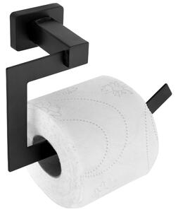 Rea - WC-papír tartó ERLO 04, fekete, REA-80010