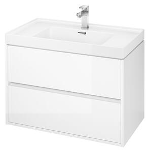 Cersanit - Crea függő szekrény 80cm, fehér fényű, S924-004