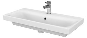 Cersanit - SET szekrény + mosdó, fehér fényű, Moduo 80, S801-221-DSM
