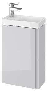 Cersanit - SET szekrény + mosdó, szürke fényű, Moduo 40, S801-217-DSM