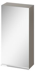 Cersanit - VIRGO függő tükör szekrény 40cm, szürke-króm, S522-011