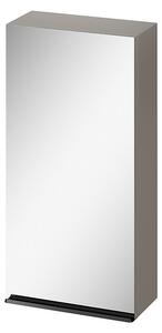 Cersanit - VIRGO függő tükör szekrény 40cm, szürke-fekete, S522-012