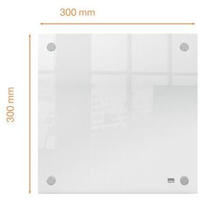 Emlékeztetőtábla, akril, fali, 30x30 cm, NOBO Home, átlátszó (VN5619)