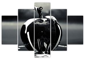 Egy fekete alma képe (150x105 cm)