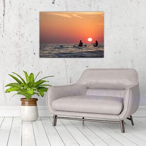 Kenuzók képe naplementekor (70x50 cm)
