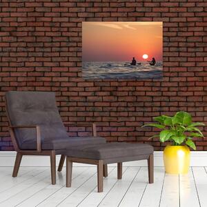 Kenuzók képe naplementekor (70x50 cm)