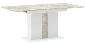 GREYS asztal | Beton + Fehér