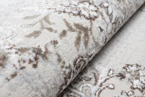 SAHARA Modern mintás vintage szőnyeg világos krémszínű és szürke Szélesség: 80 cm | Hossz: 150 cm