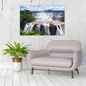 Iguassu vízesés képe (90x60 cm)