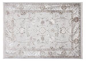 SAHARA Modern mintás vintage szőnyeg világos bézs színű és szürke Szélesség: 80 cm | Hossz: 150 cm