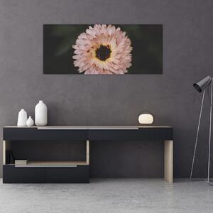 Narancsságra virág képe (120x50 cm)