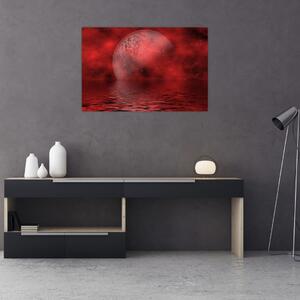 Kép - Hold a felszínen (90x60 cm)