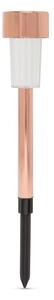 Garden of Eden 11702C LED Leszúrható kerti szolár Lámpa 19 cm - Rozéarany