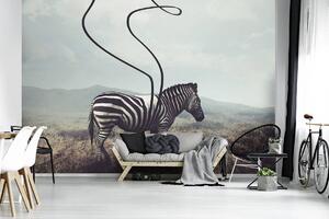 Fotótapéta - Zebra (152,5x104 cm)