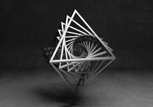 Fotótapéta - 3D geometria (152,5x104 cm)