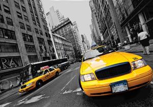 Fotótapéta - Sárga taxi (152,5x104 cm)