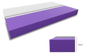 Hab matrac DELUXE 90 x 200 cm Matracvédő: Matracvédővel