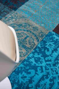 Vintage türkiz szőnyeg 8105 140x200 kék