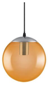 Ledvance Ledvance - Csillár zsinóron BUBBLE 1xE27/40W/230V narancssárga á. 20 cm P225081
