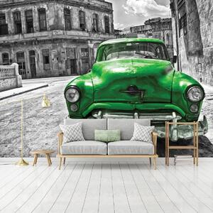 Fotótapéta - Kubai Vintage autó (152,5x104 cm)