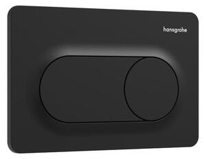 Vezérlő gomb Hansgrohe iFrame Original S műanyagból matt fekete matt felülettel 66002670