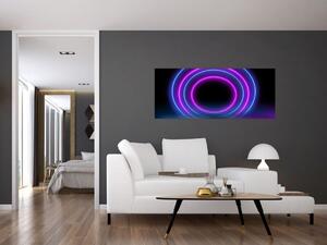 A színes körök képe (120x50 cm)