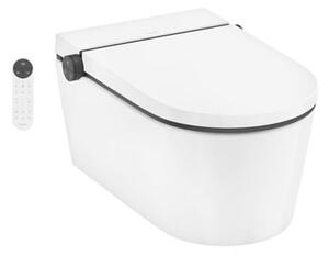 WC bidével felakasztható Hansgrohe LavaPura Element S fehér fényes felülettel 63021450